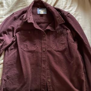 LL Bean women’s thick camp flannel